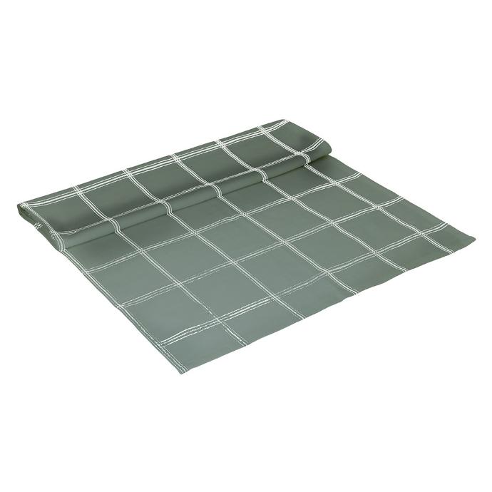 Chemin de table Alma - Vert/Blanc