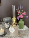 Lampe à pétrole beige