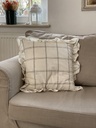 Housse de coussin Alma vert - 45x45 cm