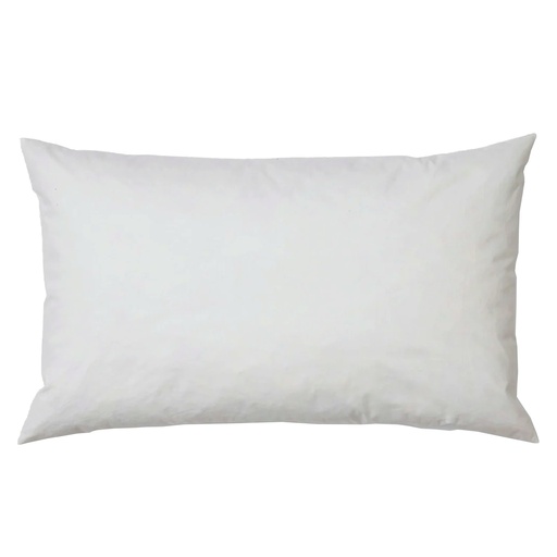 Coussin de garnissage en plumes - format rectangulaire