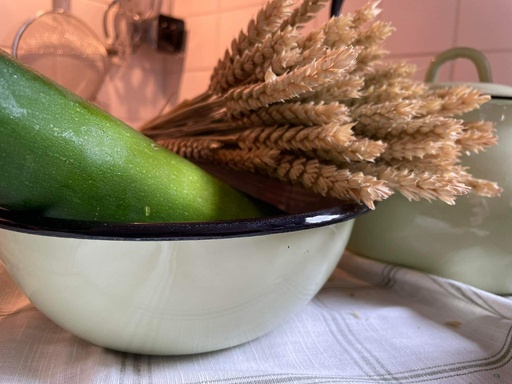 [690425] Bol en émail vert jade (Grand modèle)