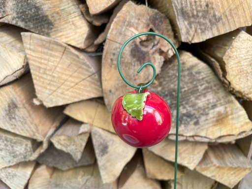 Pomme en céramique