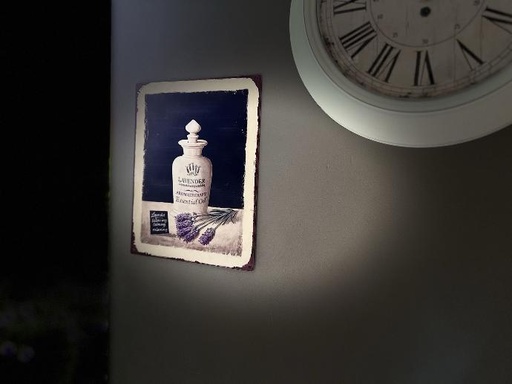 [84705] Photo métal Bouteille de Parfum