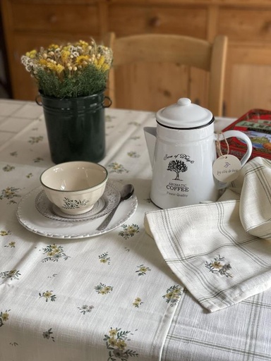 [421001] Chemin de table floral